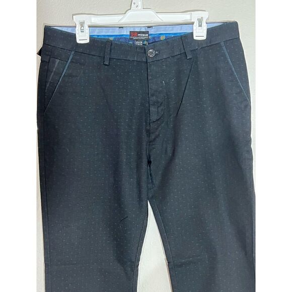 TR Premium Tailored Mens Navy Pants 34/32 - Picture 3 of 12